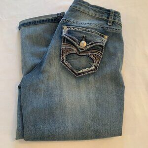 ND Weekend Embellished Crop Jeans Size 12